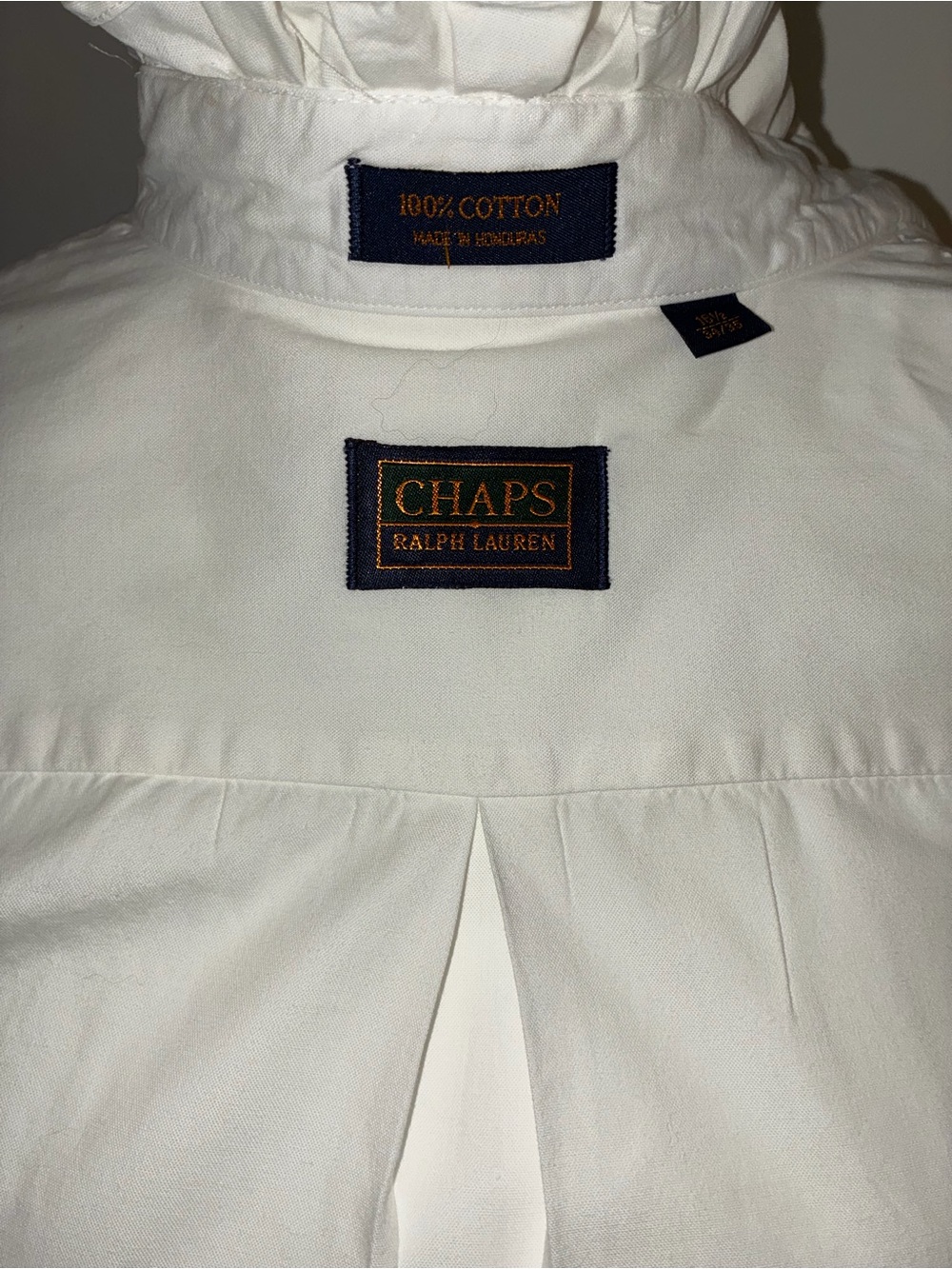 Up cycled Vintage Ralph Lauren Chaps ruffled collar Girly shirt - Picture 4 of 4
